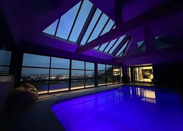 Daire La Mivoie - Belle Vue - Piscine Amfreville-la-Mi-Voie